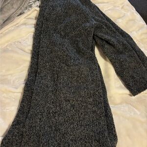 Cozy Gray Knit Cardigan